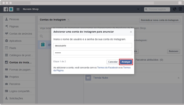 Como criar anuncios no Instagram